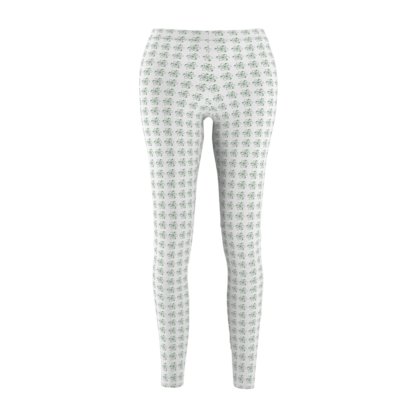 Atoms Everywhere - Women's Cut & Sew Casual Leggings (AOP)
