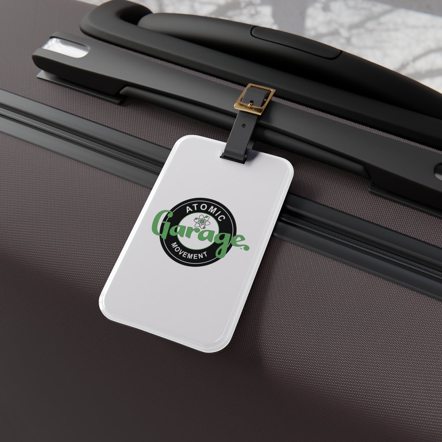 Atomic Garage Movement - Luggage Tag