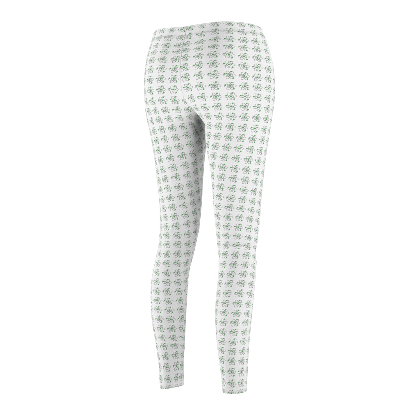 Atoms Everywhere - Women's Cut & Sew Casual Leggings (AOP)