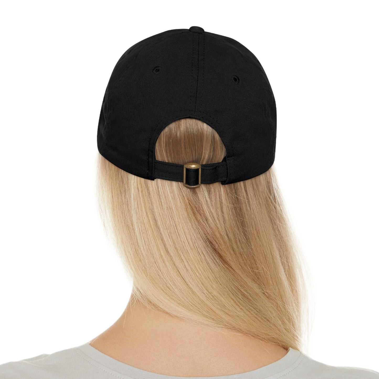 Atomic Garage - Dad Hat with Leather Patch (Round)
