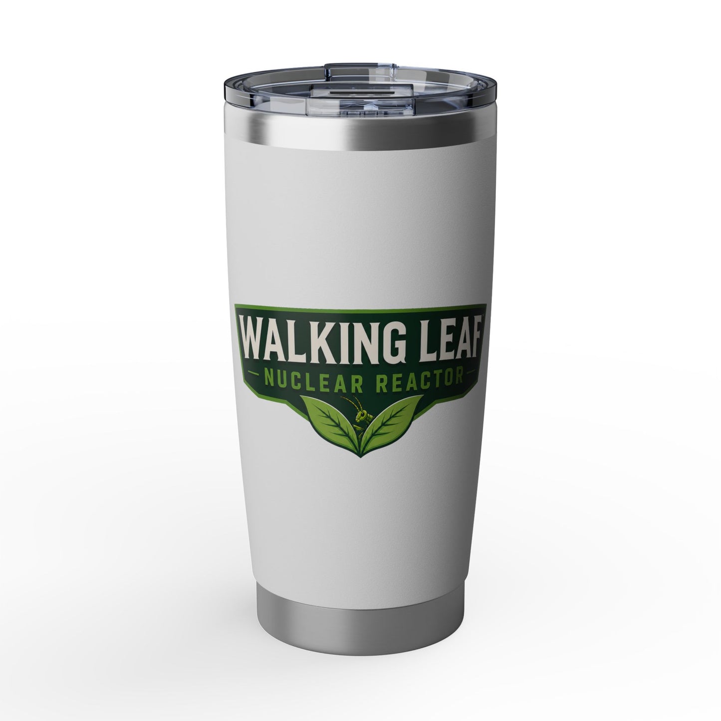 Walking Leaf Nuclear Reactor 20oz Tumbler — Insulated Stainless Travel Cup
