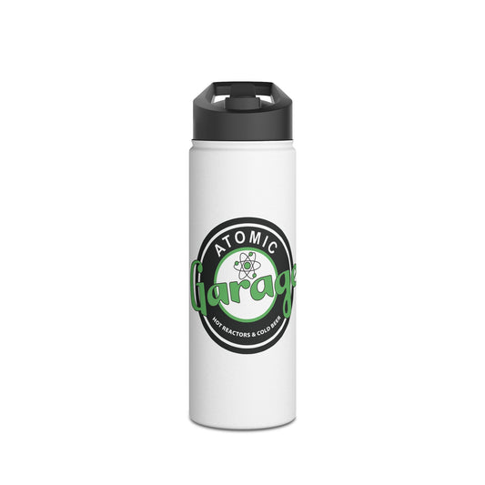 Atomic Garage Movement - Stainless Steel Water Bottle, Standard Lid