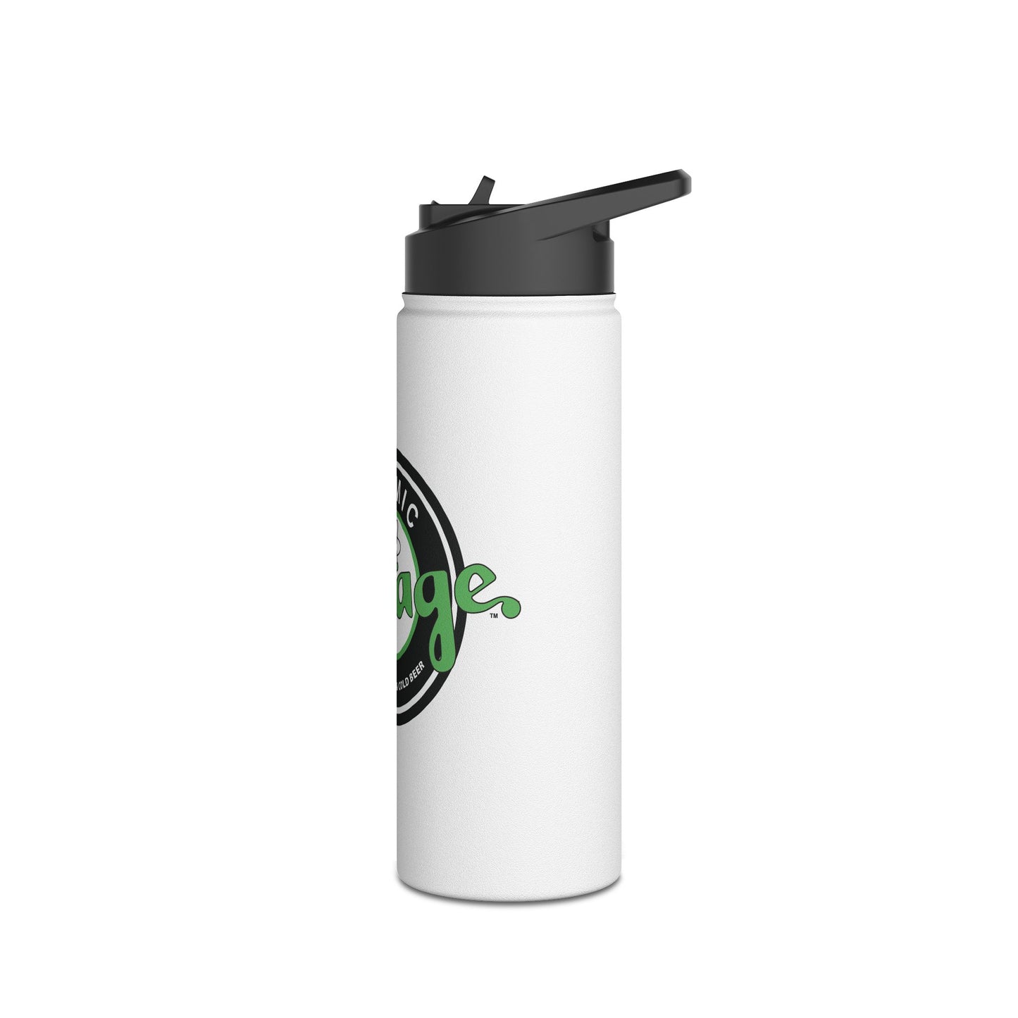 Atomic Garage Movement - Stainless Steel Water Bottle, Standard Lid