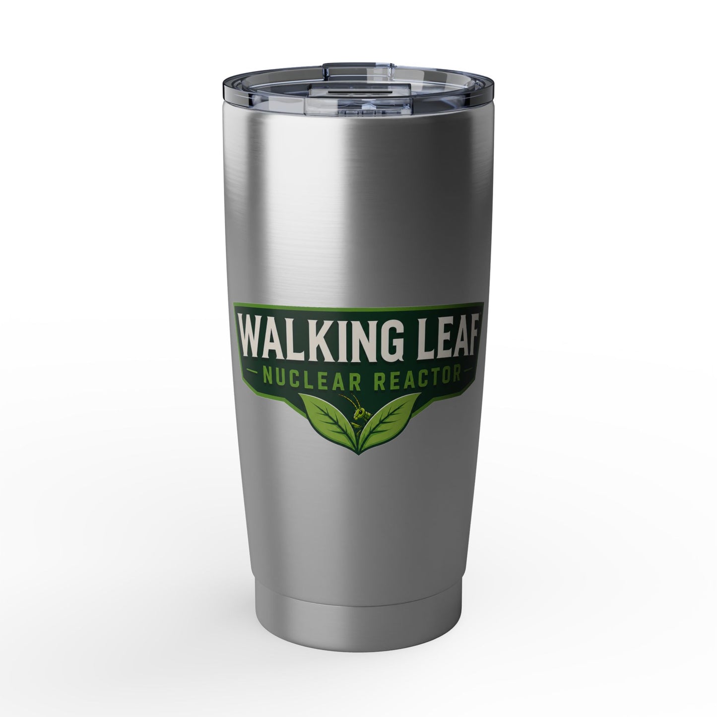 Walking Leaf Nuclear Reactor 20oz Tumbler — Insulated Stainless Travel Cup