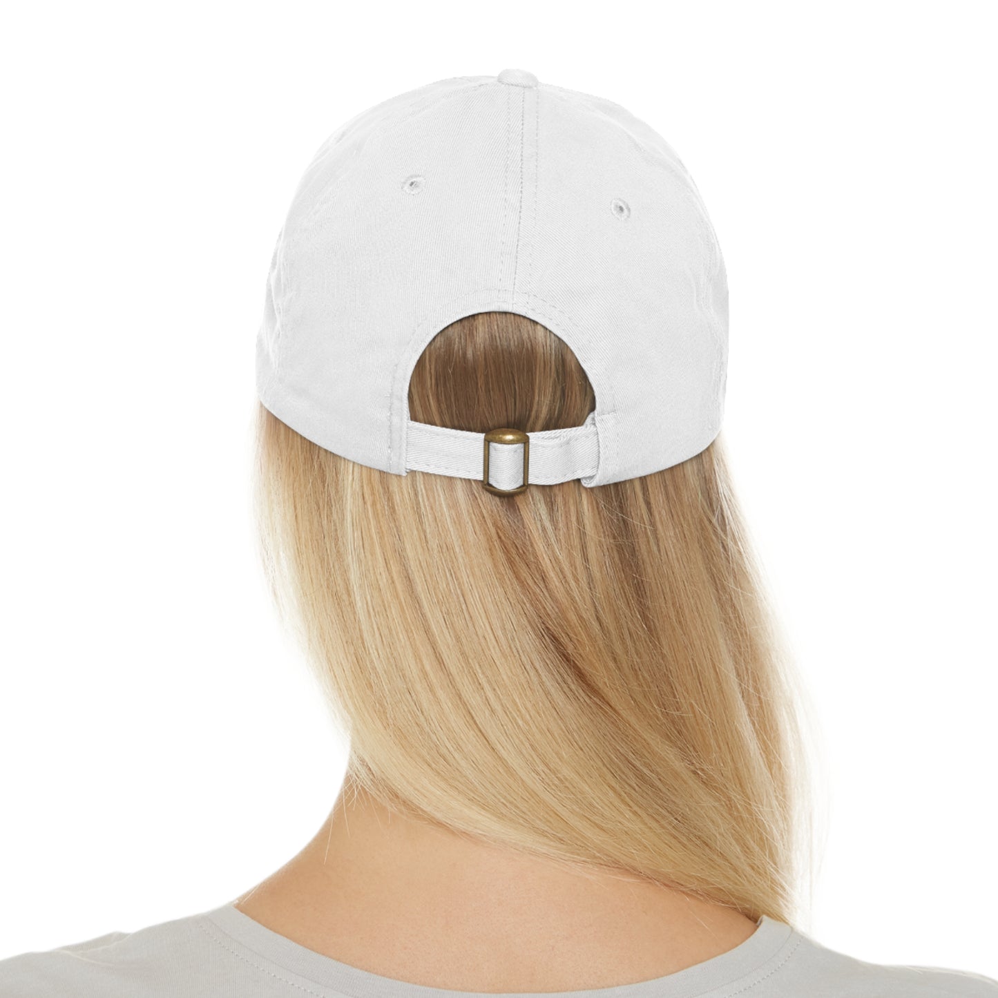 Atomic Garage - Dad Hat with Leather Patch (Round)