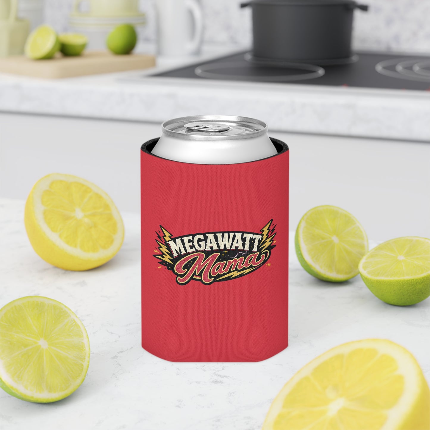 Megawatt Mama Can Cooler – Insulated Beverage Koozie